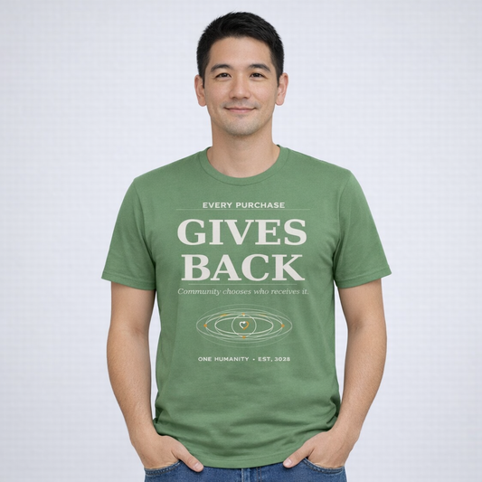 Gives Back Tee