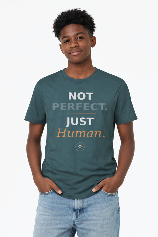 Not Perfect. Just Human. Tee — OHB Youth Edition